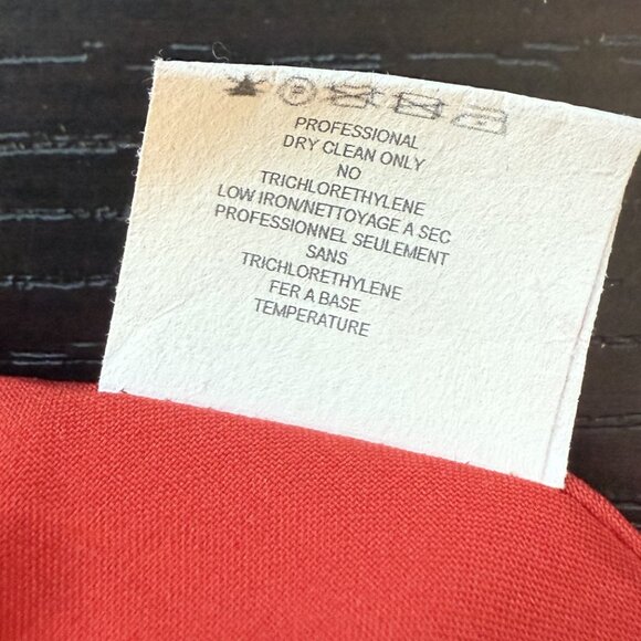 Zac Posen Red Jacquard Fit & Flare Dress Women’s 10 Cap Sleeve Elegant - Picture 8 of 9